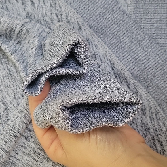 💲1️⃣ 90 Degrees by Reflex XS Women Grey Crew Lightweight Longsleeve Sweater - Picture 5 of 13
